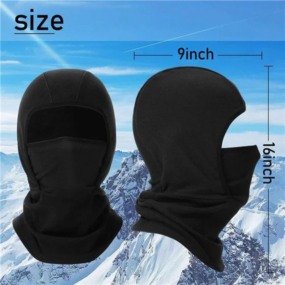 3 Pieces Kids Balaclava Hat Winter Ski Face Covering Thermal Neck Warmer